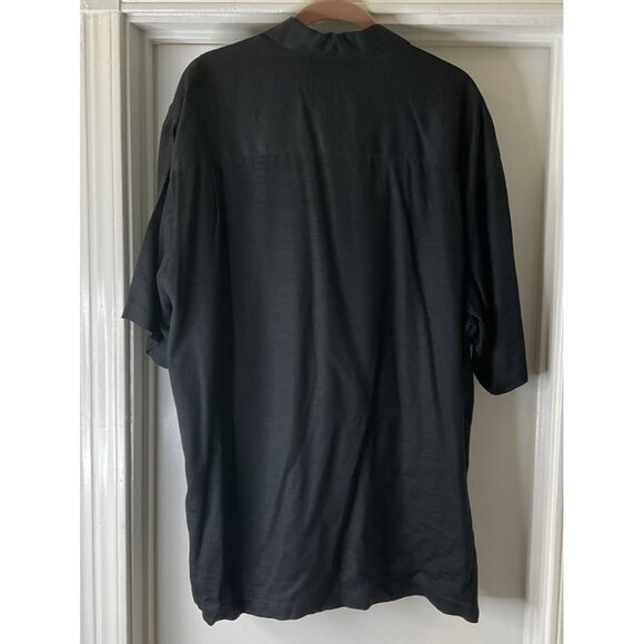 Tommy Bahama 100% Silk Retro Bowling Button-Up Shirt Size XL - Picture 2 of 7